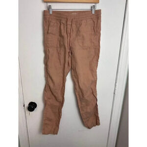 Linen blend Ann Taylor Loft Pants cargo style Size 2 #0945